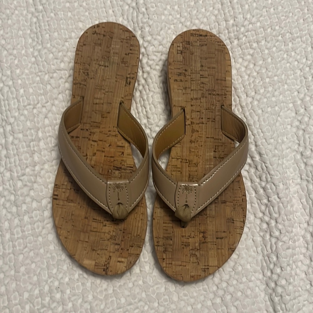 Barely worn Lilly Pulitzer flip flops